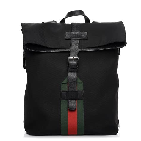 gucci backpack techno canavas